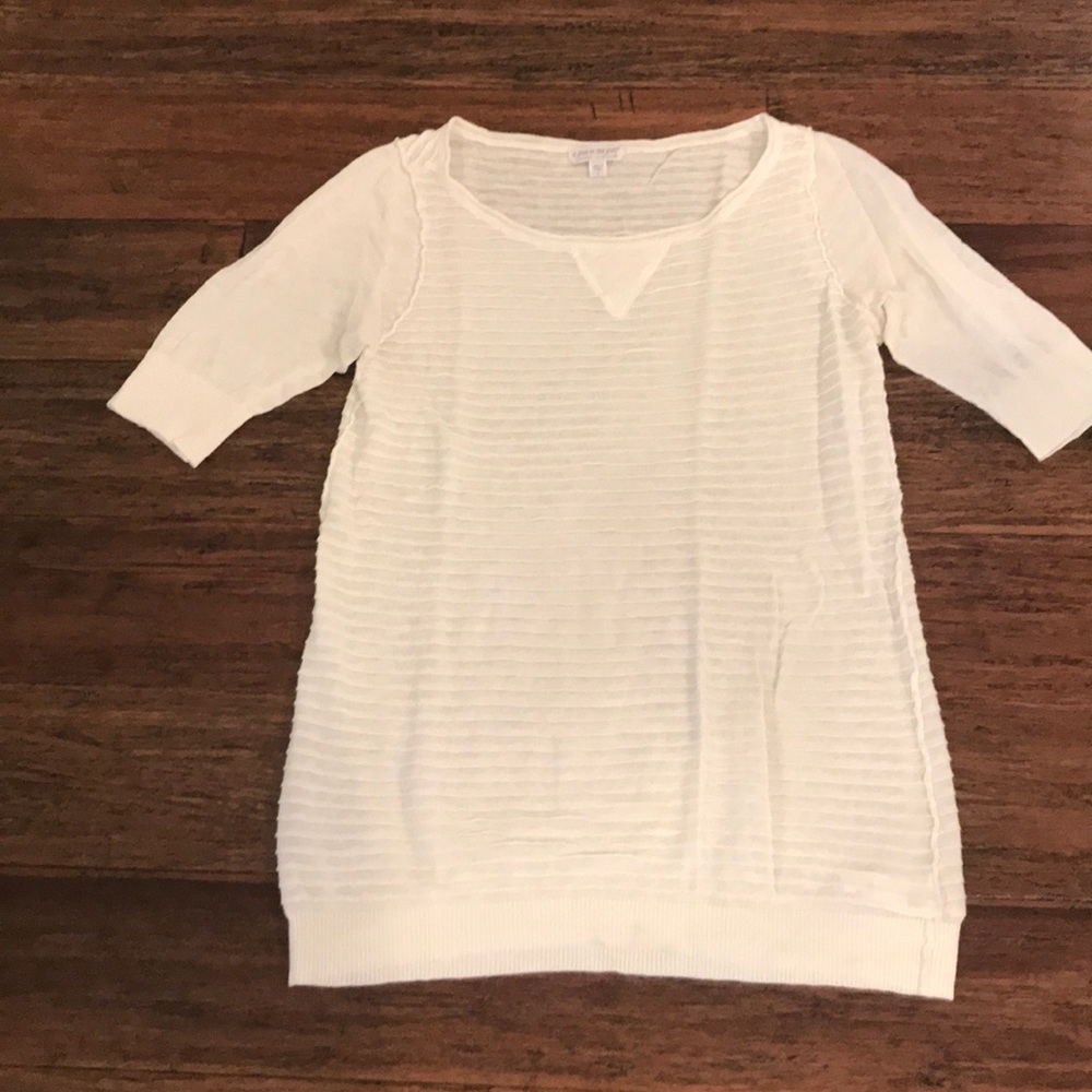 A Pea in the Pod maternity, lightweight sweater.